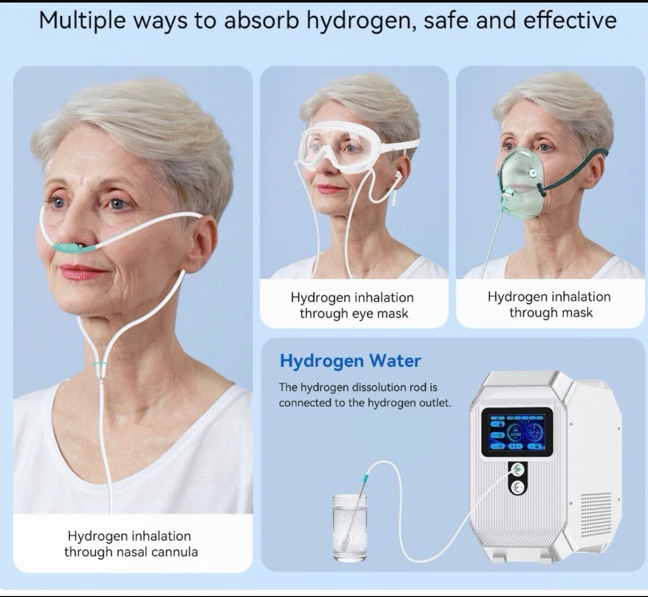 Hydrogen Machine 600ml Hydrogen 300ml Oxygen GY-H600