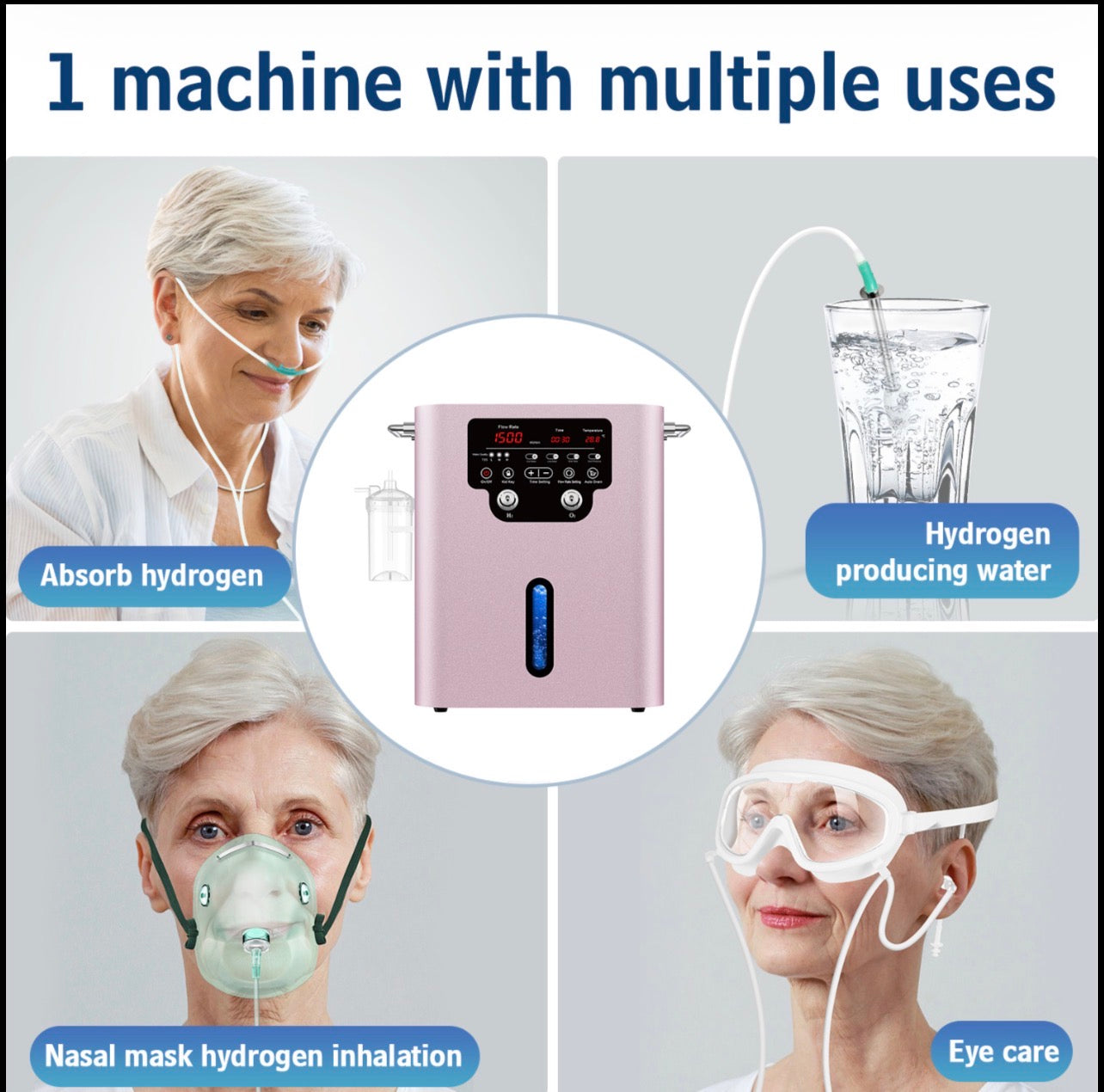 Hydrogen Machine 1500ml  —  Facility Size GY-HX1500