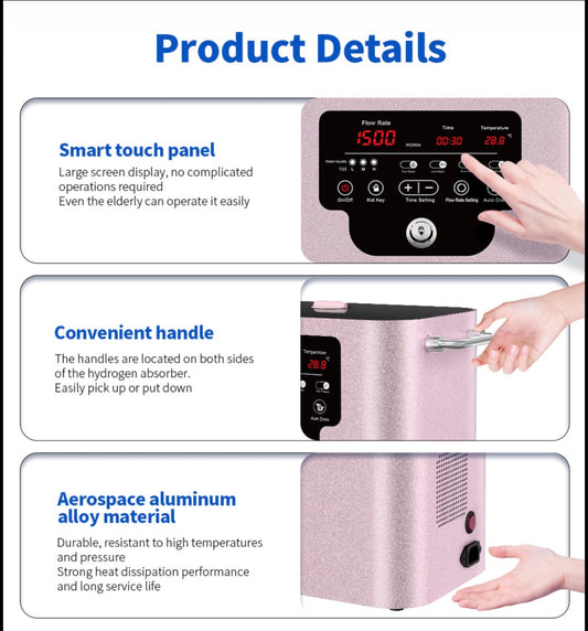 Hydrogen Machine 1500ml  —  Facility Size GY-HX1500